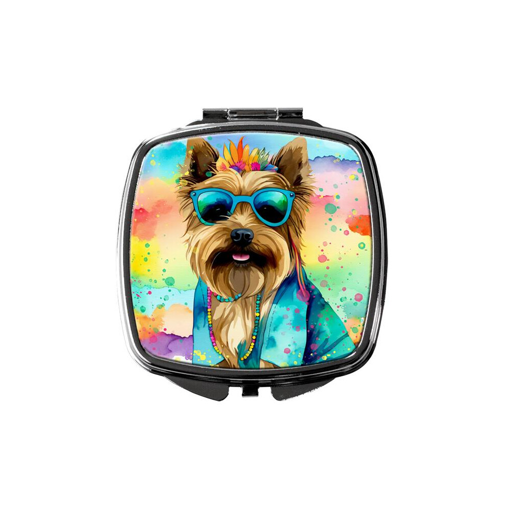 Carolines Treasures Dac2479scm 3 X 2.75 In. Cairn Terrier Hippie Dawg Compact Mirror