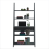 Timber Art Design UK Riva Dark Grey Ladder Desk Compact Home Office Workstation 4