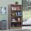 Timber Art Design UK Tall Sonoma Oak Bookcase 5 Shelf Storage Unit for Home or Office 1