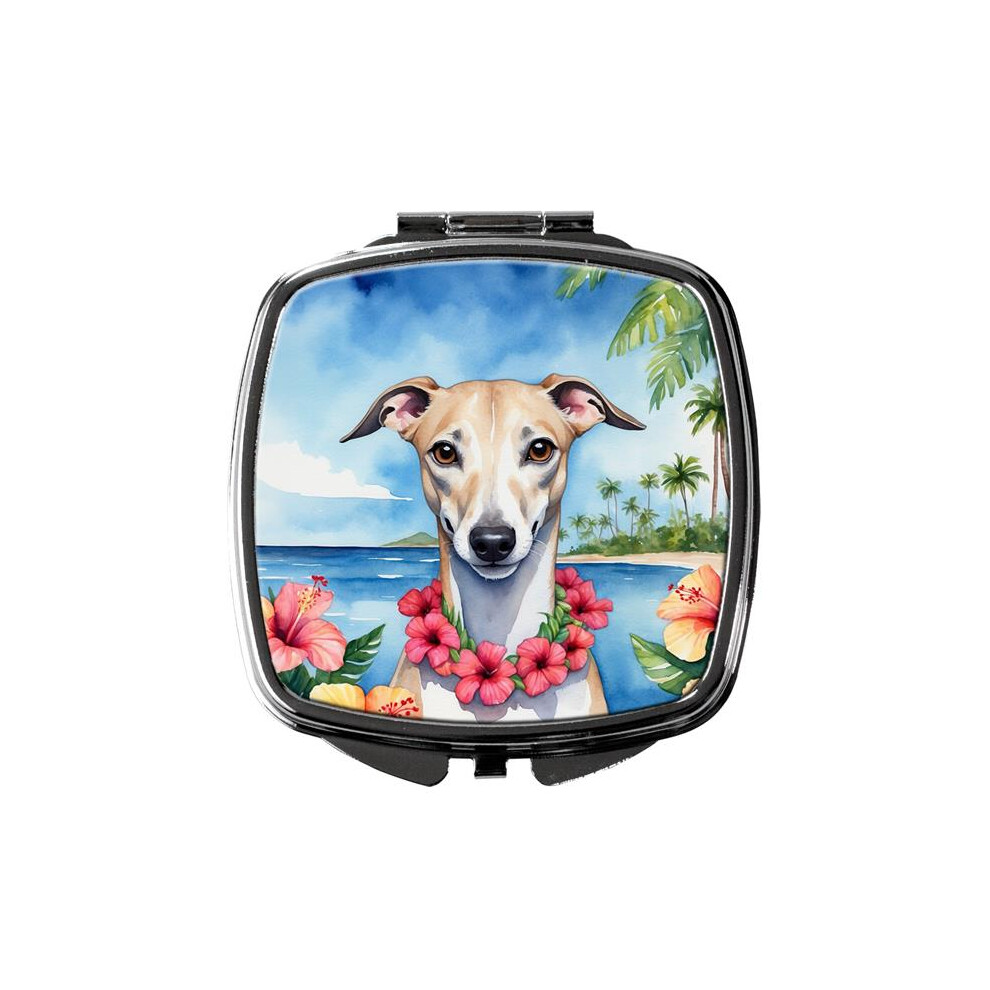 Carolines Treasures Dac6538scm 3 X 2.75 In. Whippet Luau Compact Mirror