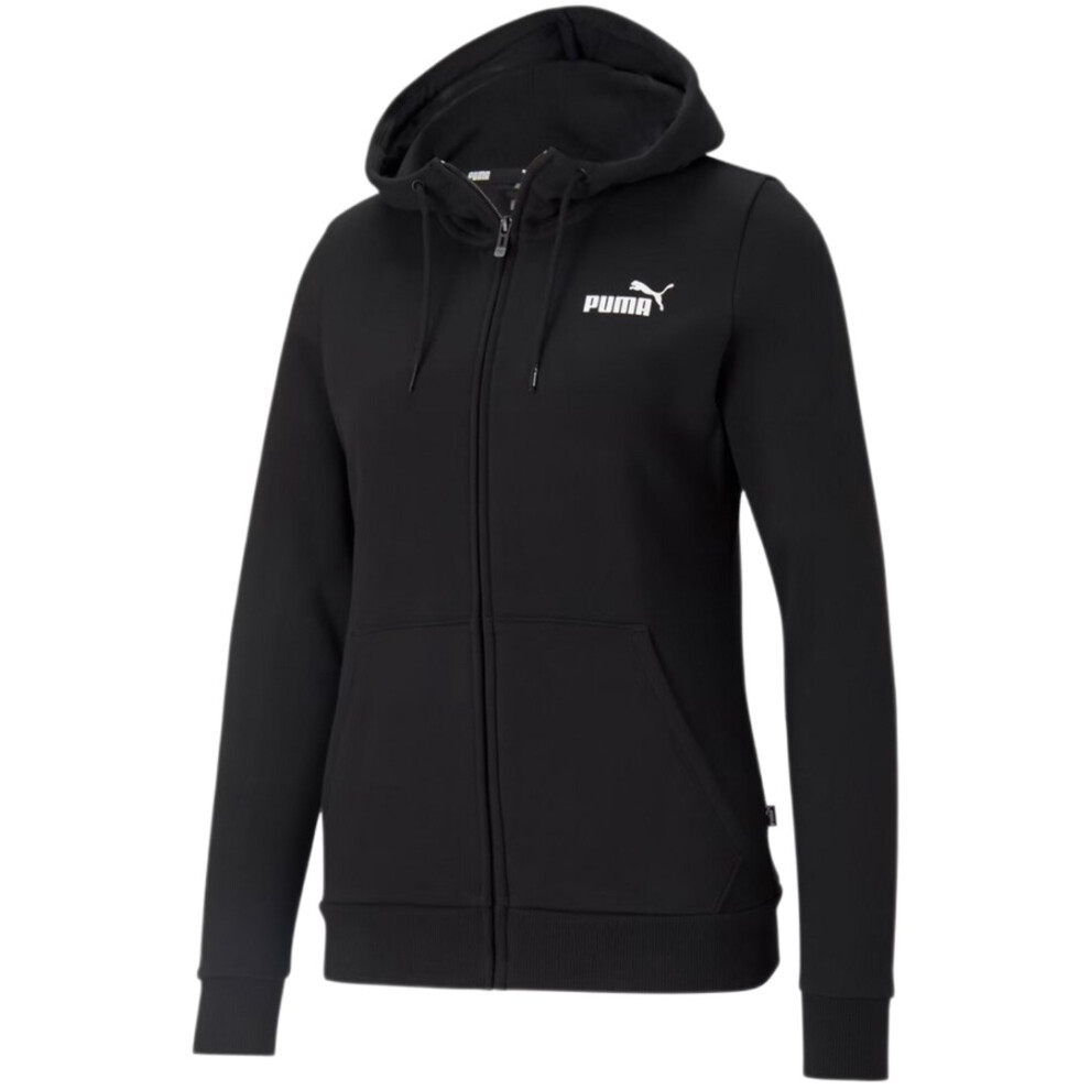 Puma ESS Small Logo Full-Zip Hoodie black 586811 01