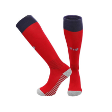 (England Away, Junior(EU 37-45)) Junior Kids Football Training Activewear Socks Non-slip Knee High Grip Soccer Socks