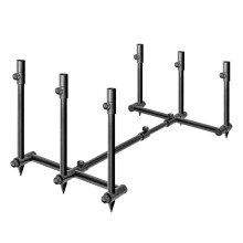 Saber Terrain Pod 2 / 3 Rod Pod Lightweight Adjustable Carp Fishing Buzz Bar