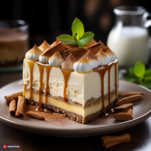 (50ml) Banoffee Cheesecake High Strength Flavouring.
