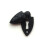 Black Antique Cast Iron Keyhole Cover Escutcheon - Covered Shield 50mm 1