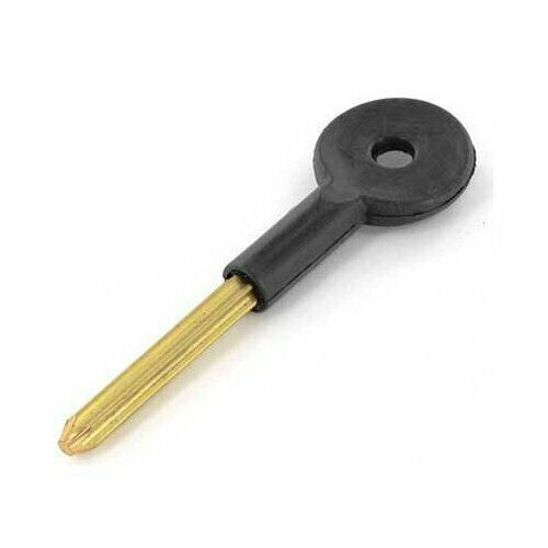 Securit S1064 Security Bolt Key Brass/Black