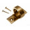 SASH WINDOW LIFT RING TYPE SASH PULL HANDLE SOLID BRASS + SCREWS ( pack of 4 ) 1