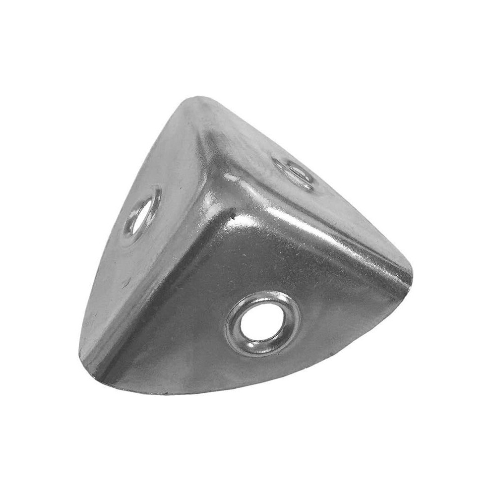 Case Corner Braces, 28Mm, Chrome, With 3 Screws, Pack Of 4 5057670086587