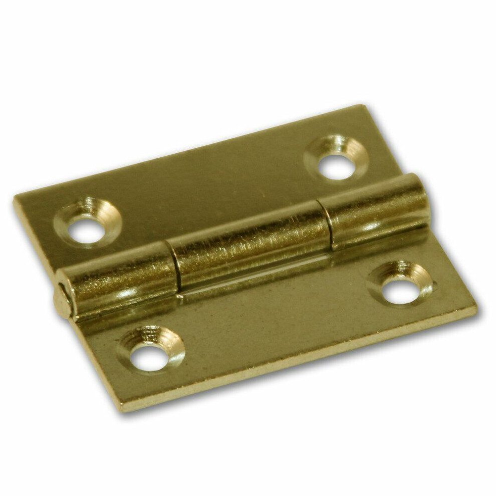 Solid Brass Butt Hinge - 25Mm (Pack Of 2) 5052615636049
