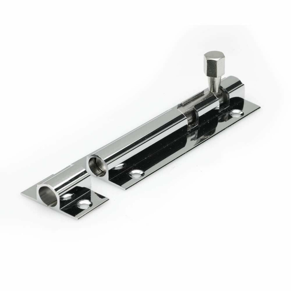 Chrome Barrel Door Bolt - 75Mm (Pack Of 1) 791429012742