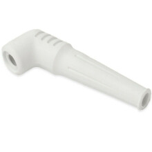 Angled Tap Swirl Nozzle Anti Splash Kitchen Bathroom Tap Top Rubber Flexible 1/2