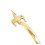 Fleur-De-Lys Pull Handle Solid Brass 7 Inche/178 mm Large Cupboard Wardrobe FDL 4