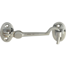 Forge 100mm Cabin Hook Silent with Chrome Finish