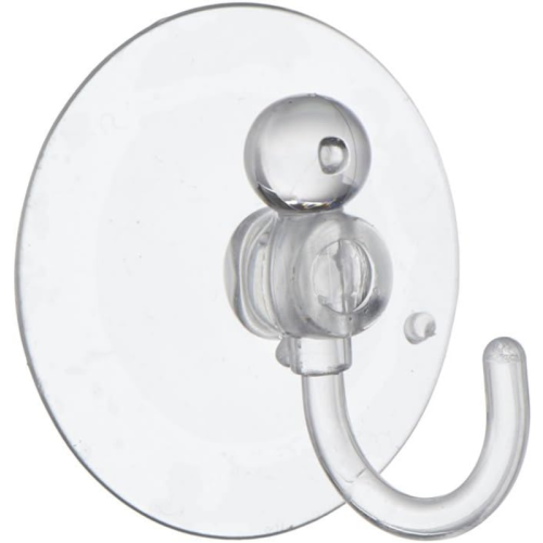 Star Pack 3 Suction Hook Clear Plastic 45MM 2
