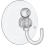 Star Pack 3 Suction Hook Clear Plastic 45MM 4