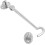 Cabin Hook Silent Pattern 200mm (8 Inch) Satin Chrome, Pack of 1 1