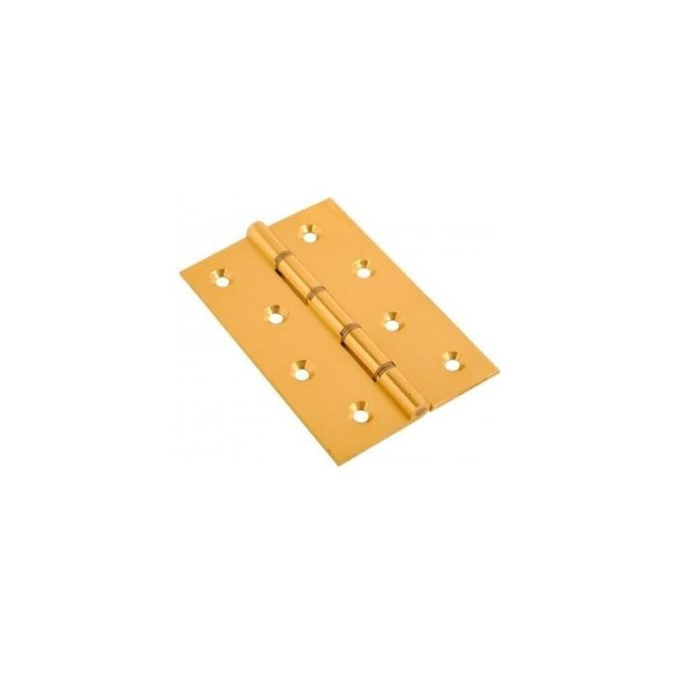Hinge Dsw 102X67x2.2mm Eb Screws Polished Brass Pack Qty 1 Pair 5056040873147