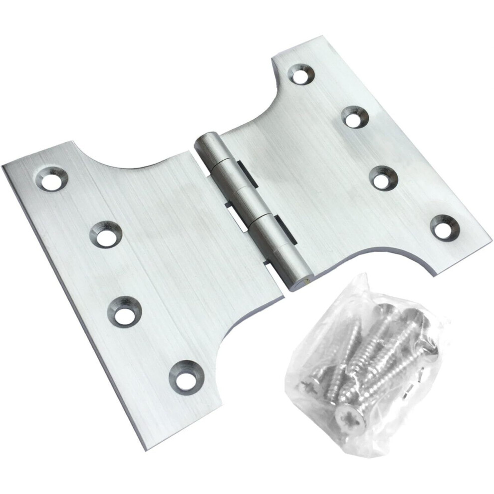 Heavy Duty Parliament Hinge (Brass, 4 X 2 X 4 Inches) 5057670090843
