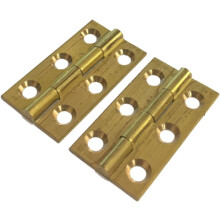 Butt Hinge 38mm x 22mm (1.1/2 x 7/8 Inch) Solid Brass, Pack Qty 1 Pair