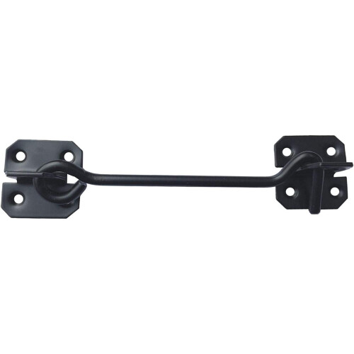 Wire Cabin Hook & Eye - Black for Shed Gate Door Latch Includes Screws 1