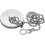 Chrome Sink Plug Chain Kitchen Bath S Hook Shaped Chrome 45mm 1 3/4" 18inch 1