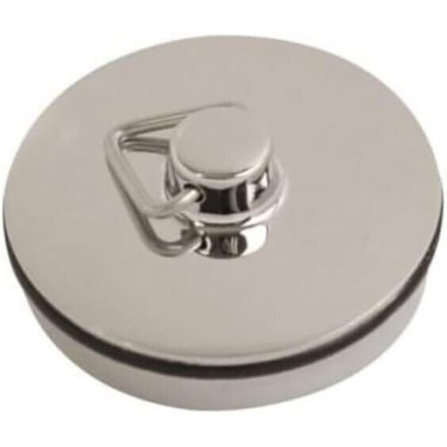 Chrome Sink Plug Chain Kitchen Bath S Hook Shaped Chrome 45mm 1 3/4" 18inch 1