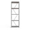 Timber Art Design UK Leylo Grey Display Unit Modern Storage Shelving for Home or Office 2