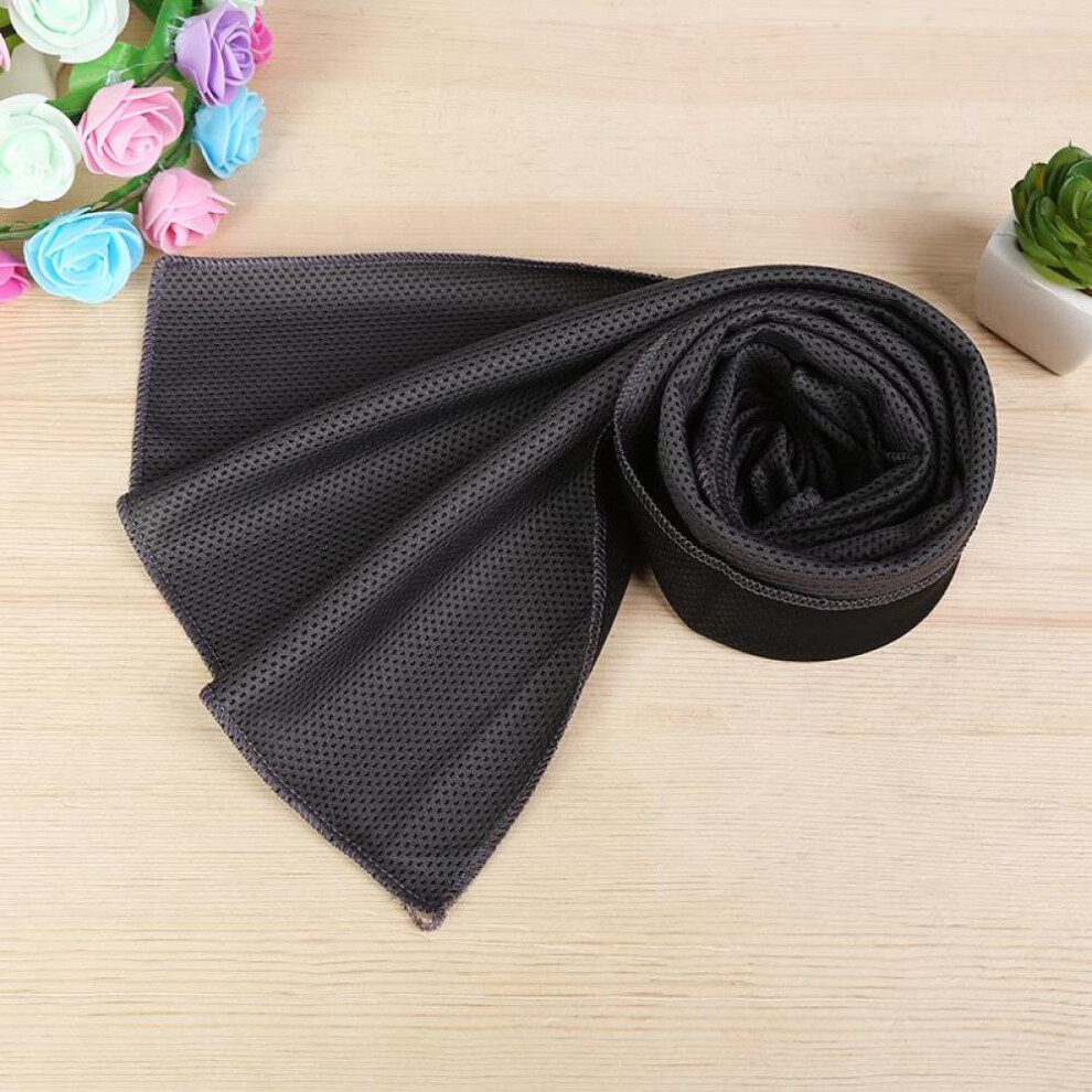 (Dark Grey) Cooling Towels for Neck and Face,Workout Towel for Sweat, Towels for Gym for Women Sports Towel Sweat Rags for Gym
