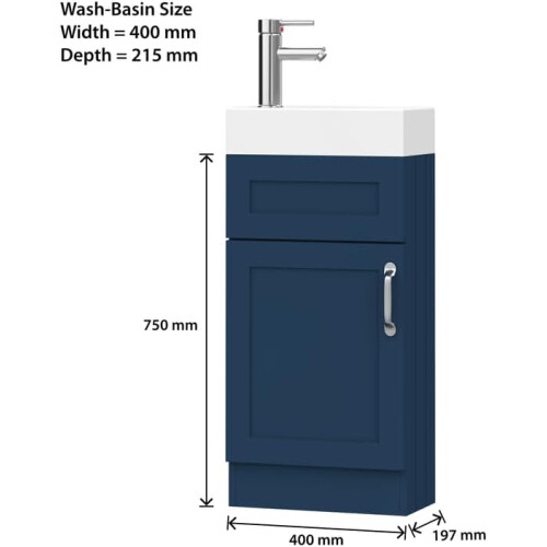 BELOFAY Floor Standing Vanity Unit With Basin 2