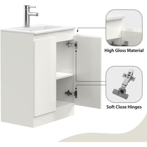 BELOFAY Floor Standing Vanity Unit With Basin 2