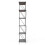 Timber Art Design UK Leyo Grey 6 Tier Bookcase Tall Storage Shelving Unit for Home / Office 4