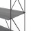 Timber Art Design UK Leyo Grey 6 Tier Bookcase Tall Storage Shelving Unit for Home / Office 5