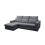 Furniture 786 (Left Hand Facing Grey) Soho High Back corner/ Left/ Right/ Grey/ Beige 5