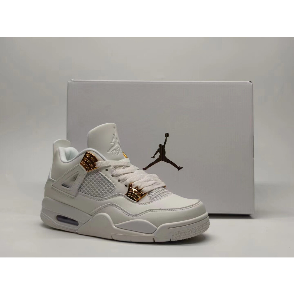 (EUR SIZE 36) Air Jordan 4 Unisex Retro shoes Sail AQ9129-170