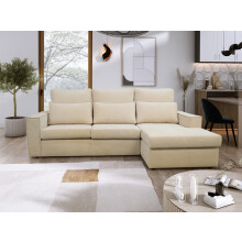(Right Hand Facing Beige) Soho High Back corner/ Left/ Right/ Grey/ Beige