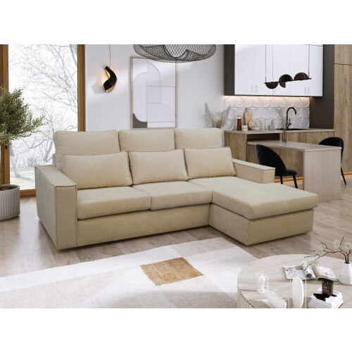 Furniture 786 (Right Hand Facing Beige) Soho High Back corner/ Left/ Right/ Grey/ Beige 2