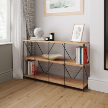 Leyo Cube Shelving Unit Modern Storage Display for Home or Office