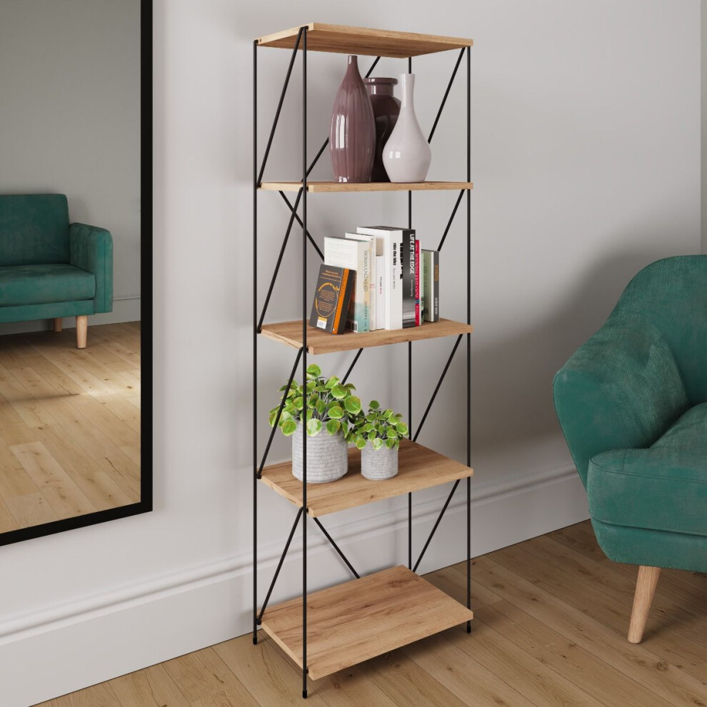 Timber Art Design Uk Leylo Display Unit Modern Storage & Display Shelving For Home / Office Cream,Brown