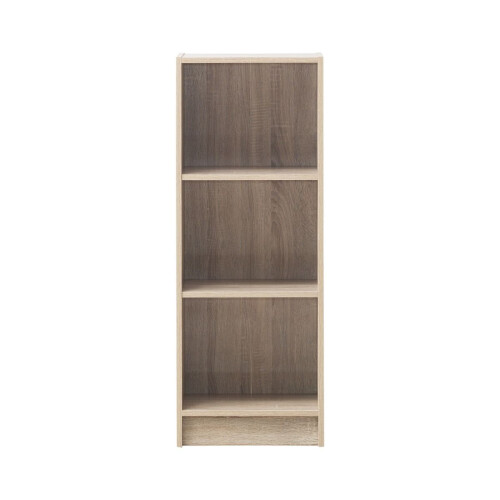 Timber Art Design UK Sonoma Oak Medium Narrow Bookcase Stylish Storage for Home or Office 1