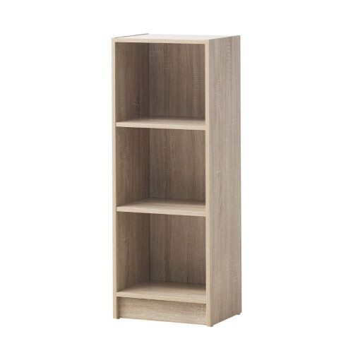 Timber Art Design UK Sonoma Oak Medium Narrow Bookcase Stylish Storage for Home or Office 2