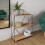Timber Art Design UK Leyo 3 Tier Bookcase Modern Storage Shelving Unit for Home or Office 1