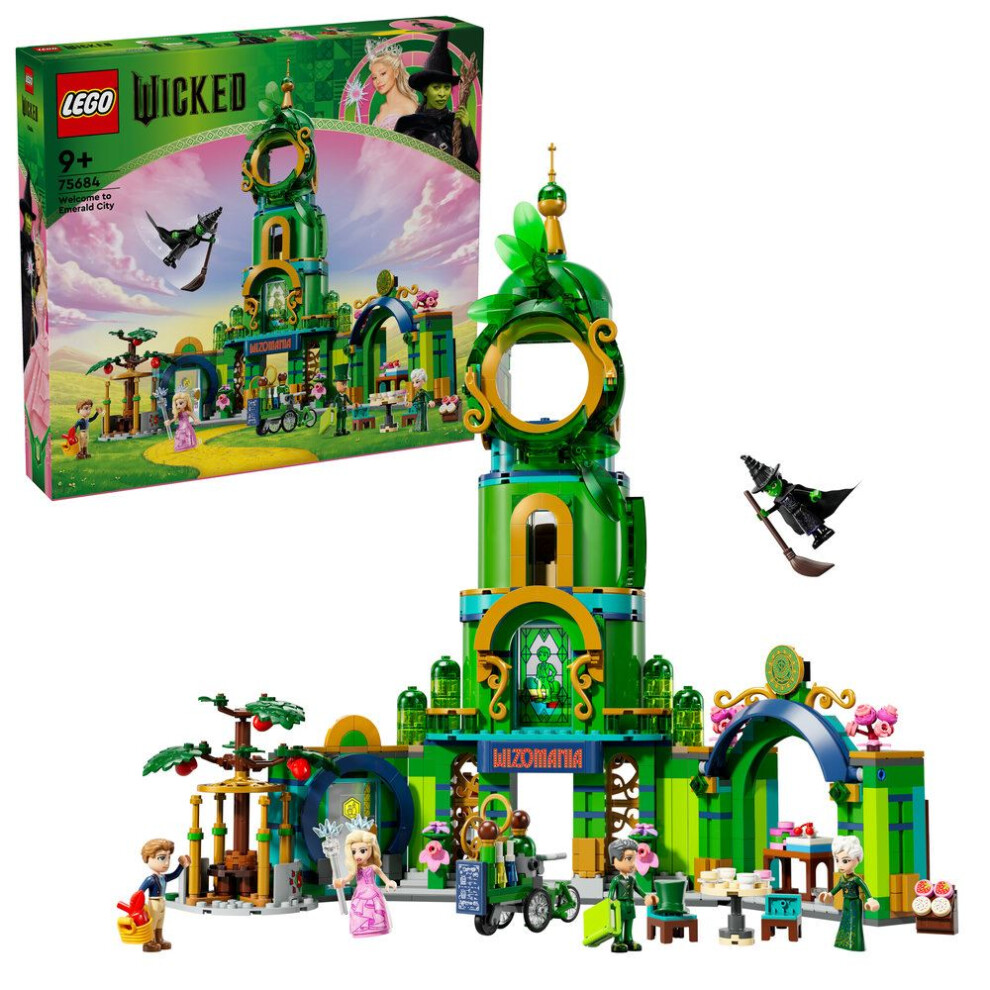 LEGO Wicked Welcome to Emerald City Movie Set 75684