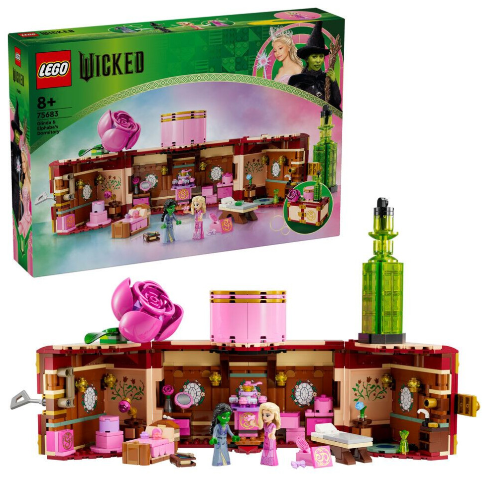 LEGO Wicked Glinda & Elphaba's Dormitory Set 75683