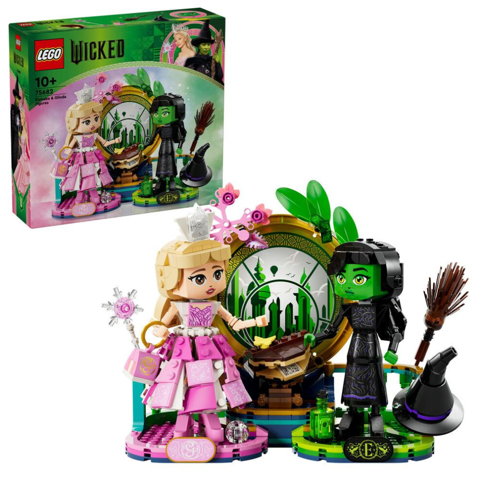 LEGO Wicked Elphaba & Glinda Figures Movie Set 75682