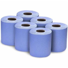 Blue Centrefeed Hand Towel 1 x 6 Rolls