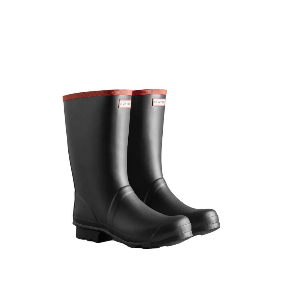 (7 UK, Black) Hunter Unisex Adult Argyll Knee-High Wellington Boots