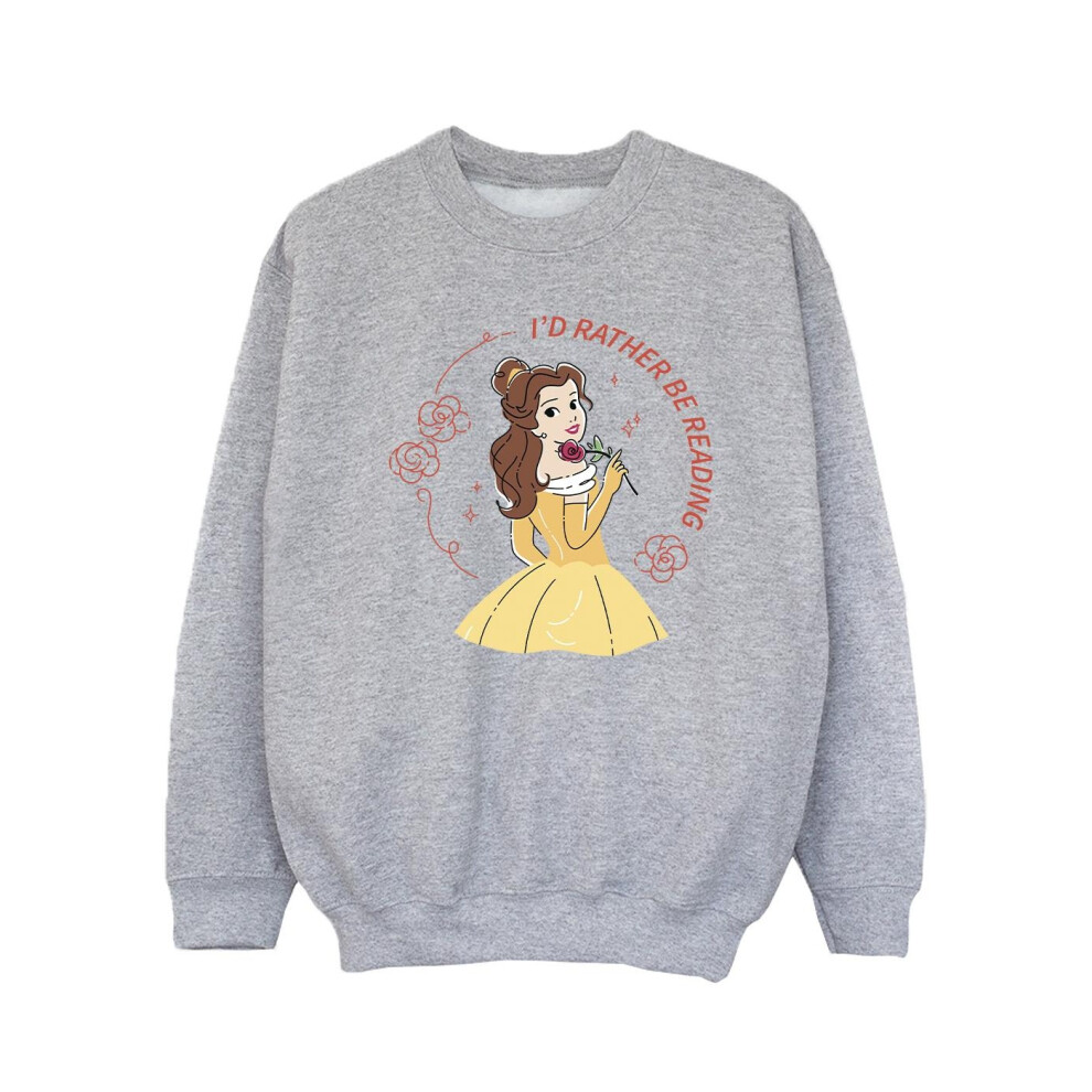 Beauty And The Beast I´d Rather Be Reading Sweatshirt