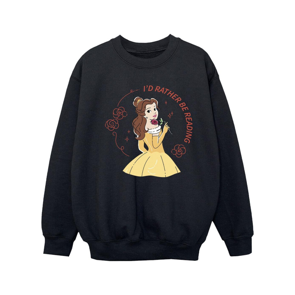 Beauty And The Beast I´d Rather Be Reading Sweatshirt