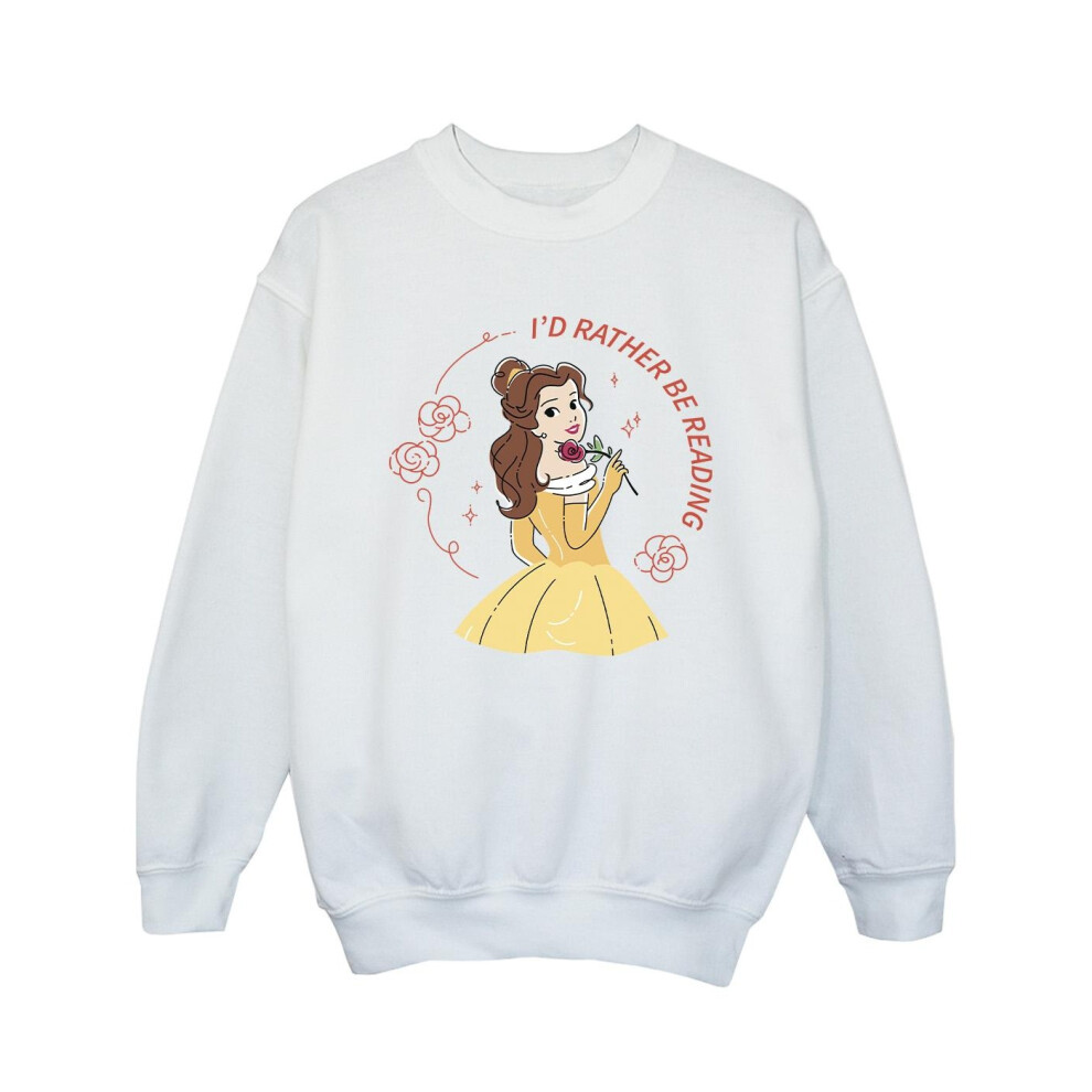 Beauty And The Beast I´d Rather Be Reading Sweatshirt