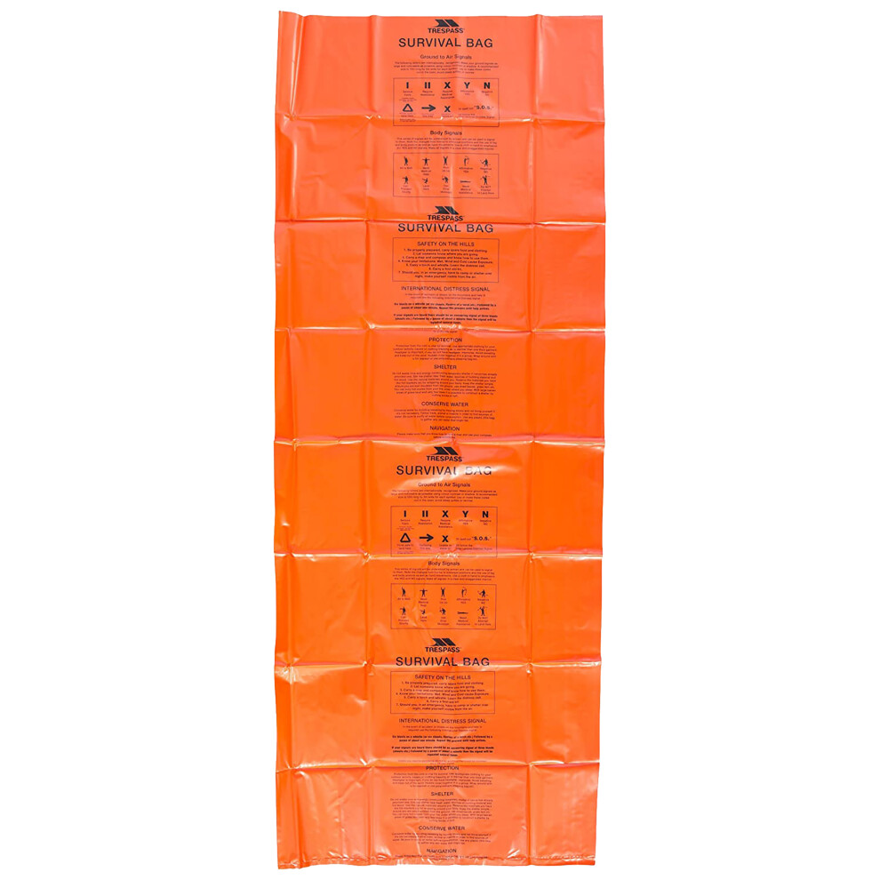 Trespass Radiator High Visibility Bivi Survival Bag